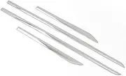 Side Door Body Trim Compatible for Nissan Qashqai J11 2014 2015 2016 2017 2018 2019 Chrome Car Accessories Door Line Streamer Molding Strip