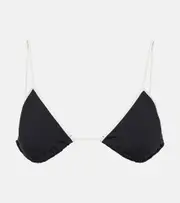 [Marysia] Marysia Bianco triangle bikini top AU 12 black