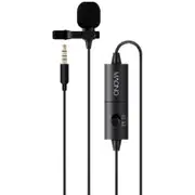 Maono Au 100 Hands Free Clip On Lapel Microphone Black Headsets
