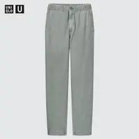 在飛比找蝦皮購物優惠-【二手】Uniqlo 女裝 U 輕便牛仔褲 U系列 灰綠色 