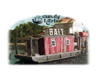 Bar Mills Models 0762 HO Scale Cundy Harbor Bait Boat (Kit)