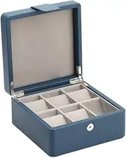 [CFZSALK] Watch Box-Watch Organizer, 6 Slot Watch Box Leather Watch Storage Case, Birthday Fathers Day Mothers Gifts Presents for Men and Women Warm as Ever KeYJ