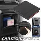 Save Space Car Armrest Holder Box Concealed Storage Box For Model 3/Y