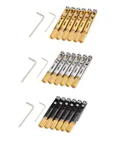 KOLOSS AVIATORII6FF Fixed Bridge for 6-String Headless Fan Fret Electric Guitars