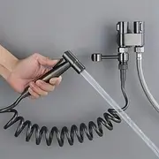 Toilet Hand Held Bidet Faucet Sprayer Bidet Set Sprayer Gun Toilet Spray For Bathroom Self Cleaning Shower Head (with 78 Inch Extension Pipe And Dual Control A