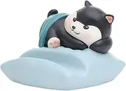 Cat Phone Stand, Cat Cartoon Phone Holder, Lovely Resin Crafts with Non-Slip Base Stable Support for Dashboard Boat Lazy Hands-Release Cradle