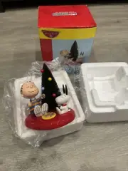 Peanuts Snoopy Linus Share Christmas Joy Charlie Brown Dept 56