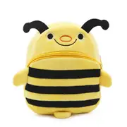 Kids Boys Girls Fruit Animals Pattern Plush Backpack Enhance Cognition Kindergarten Schoolbags Travel Storage School Bags