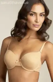 CHANTELLE 2575 Toffee (Beige) ESSENSIA T-Shirt Bra 38DD 38E - Made in France!
