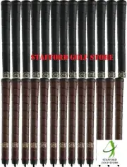 The Grip Master Tour Classic Wrap Leather Golf Grips Standard/Midsize Core .600"