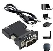 Female to VGA Male Adapter | VGA Converter VGA Adapter | USB to VGA Adapter, Display Converter, Monitor Converter for Projector, HDTV