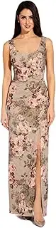 [Adrianna Papell] Women's Matelasse Long Dress