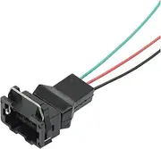 3 Pin Female Male 357972763 357972753 Car Fog Lamp Plug 357 972 763 Auto Throttle Valve Wire Socket For 357 972 753(Brown)