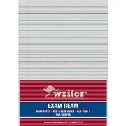 Writer Exam Ream QLD Year 1 Ruled 250 Sheets