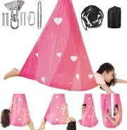 360° Swivel Sensory Swing for Kids Adults Pod Swing Special Needs Indoor Outdoor