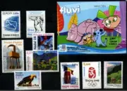 ANDORRA ESPAÑOLA 2008 AÑO COMPLETO EDIFIL 352-361 NUEVOS SIN CHARNELA MNH