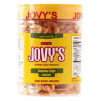 在飛比找蝦皮購物優惠-菲律賓 Jovy's Banana Chips 400g 啾
