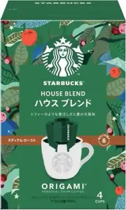 Nestle Starbucks ORIGAMI Drip Coffee House Blend Medium Roast Japan 4P x 6Boxs
