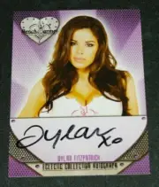 2016 Benchwarmer DYLAN FITZPATRICK Eclectic #130 Gold Foil Black Autograph Sexy