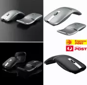 Wireless Bluetooth Mouse 2.4G Dual Mode Rechargeable Portable Arc Foldable Mouse