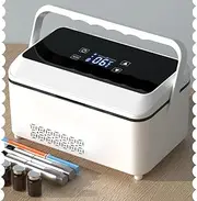 Car Insulin Cooler Battery Powered Insulin Cooler Box Large Capacity Medicine Refrigerator Outdoor Insulin Cooler Box with Alarm System and Display