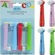 8 Pcs Electric Kid Toothbrush Replacement Heads Compatible with Braun Oral B