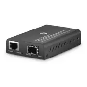 Mini Unmanaged Media Converter RJ45 to SFP Slot MMC-GASFP by FS