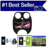 for NISSAN MICRA 2011-14 GPS APPLE CARPLAY ANDROID AUTO CAMERA ODB DAB TPMS khad