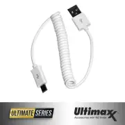 ULTIMAXX Coil Micro USB Data Cable For Android Devices for DJI Phantom Remotes