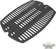 7644 Cast Iron Cooking Griddle for Weber Q100, Q1000, Q120, Q1200, Q140, Q1400 Series, for Weber 51080001 65465 Grills Accessories, Replaces for Weber 7582 Griddle Parts, for Weber Q Griddle Parts