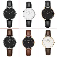 在飛比找Yahoo奇摩購物中心優惠-Daniel Wellington 32mm 皮革錶 時時樂