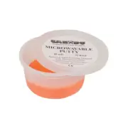 CanDo Microwavable Theraputty Exercise Material - 2 oz - Orange - Soft