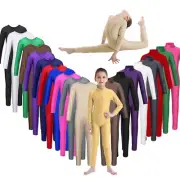 Kids Girl&Boy Sports Leotard Skate Full Body Unitard Jumpsuit Dance Gymnastics