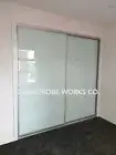 Built-In Wardrobe Sliding Doors **Made to Measure** Up to 2400wide OPAL GLASS