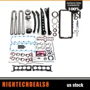 Full Gasket Set Timing Chain Kit For 98 Ford E-150 Econoline Club Wagon 5.4L V8