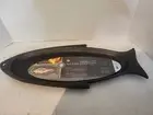 Outset Cast Iron Fish Grill Serving Pan Pre-Seasoned 18" x 7" - NEW