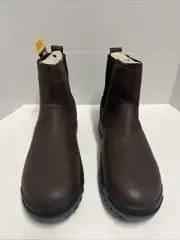 CAT Wheelbase Steel Toe Safety Work Boot (Men's US Size 10) - Brown
