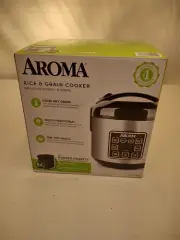 AROMA Professional Rice and Grain Multi-cooker - 8 cups - 2 quarts
