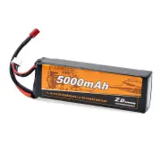 ZD Racing 11.1V 5000mAh 35C 3S Lipo Battery T Plug for 9116 9020 9021 08426 08427 1/8 1/10 RC Vehicles Car Models