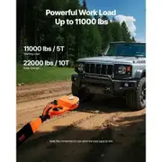 10 Ton Recovery Winch Snatch Block 22,000 lbs Capacity Off Road ATV UTV