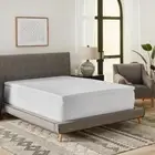 BODIPEDIC Gel Infused Memory Foam Mattress Topper W/ Circular-Knit Cover 2" Twin