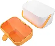 FOMIYES Home Medicine Cabinet Daily Medicine Organizer Storage Compartments Portable Multi-Layer Storage Box