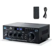 Bluetooth Stereo Receiver &Home Audio Amplifier, 300Wx2 2-Channel for Home Th...