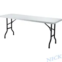 在飛比找PChome24h購物優惠-【NICK】180×60環保折合式會議桌