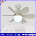 White Ceiling Fan Light Dimmable Remote Control with Extender Base (520mm) AU