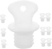 10pcs Hot Water Bottle Cap Replacement Lid Plug for Various Hot Water Bags Leakproof Design with Easy Use Thread Cap Versatile Sealing for Safe Use