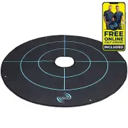 Target Towel ME AND MY GOLF Double Sided Golf Target Towel Swing Pitch Alignment