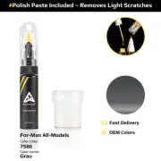 Touch Up Paint For Man All Models 7586 Grau With Polish Paste