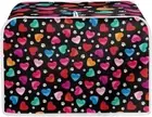 Colorful Love Heart Toaster Cover 4 Slice Slot Decorations Bread Toaster Oven Cl