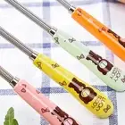 Convenient Stainless Steel Whisk with Ceramic Handle for Cooking and frothing
